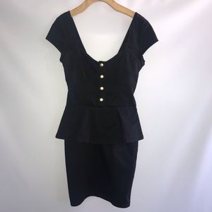 2b Bebe Black Dress
